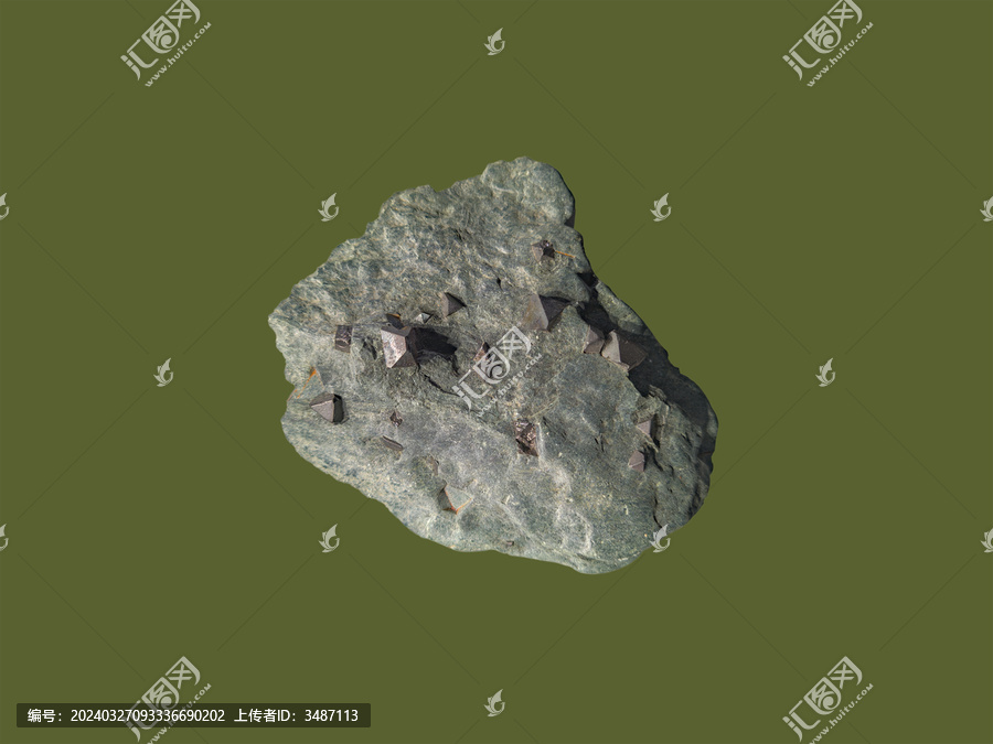 铁矿石抠图磁铁矿