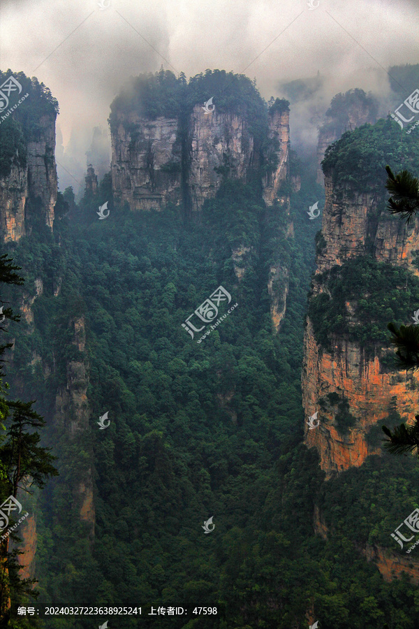 张家界武陵源天子山