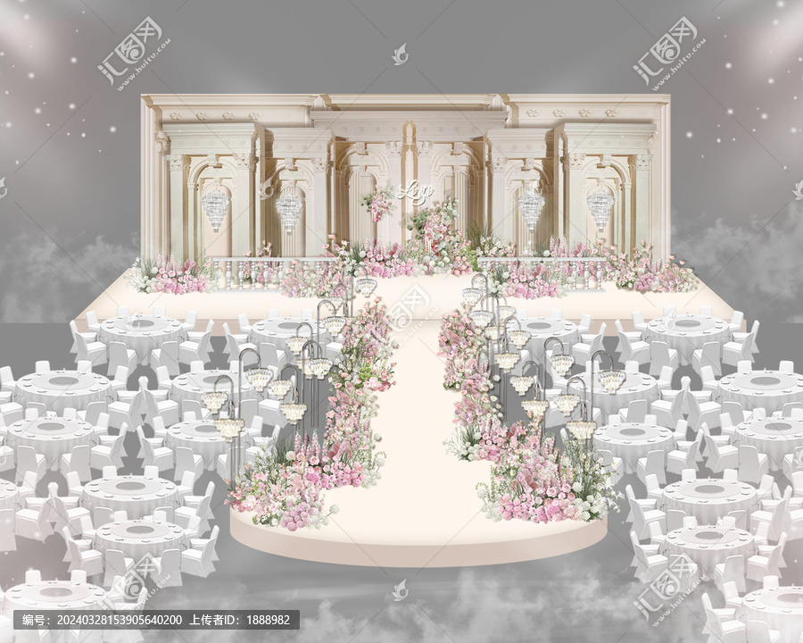 花園婚禮設(shè)計(jì)香檳色婚禮