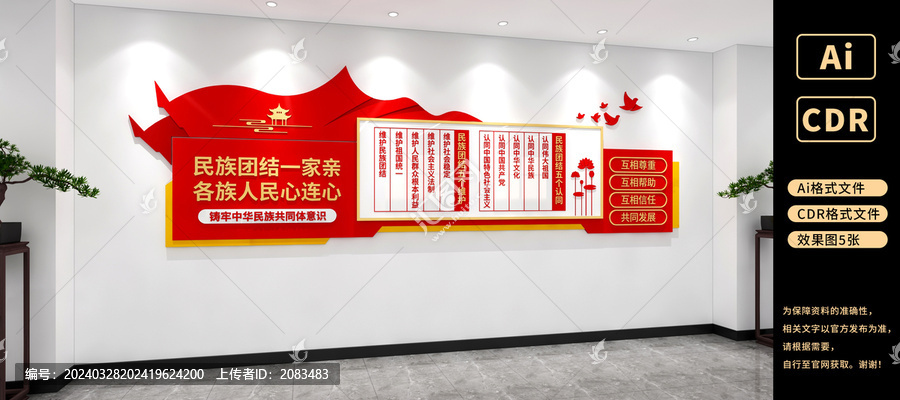 民族團結(jié)文化墻