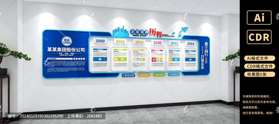企業(yè)發(fā)展歷程文化墻公司文化墻