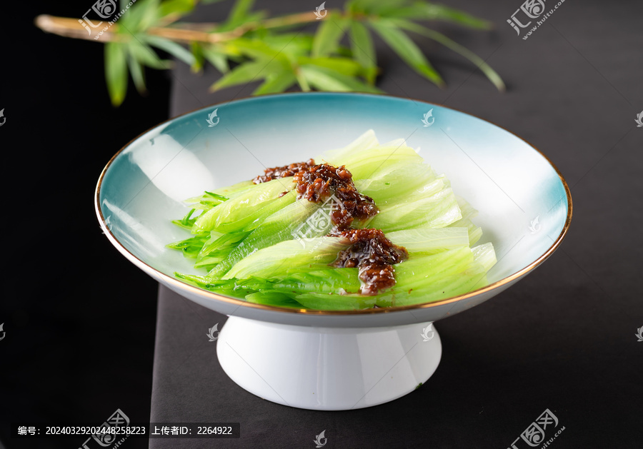 豆酱生菜梗