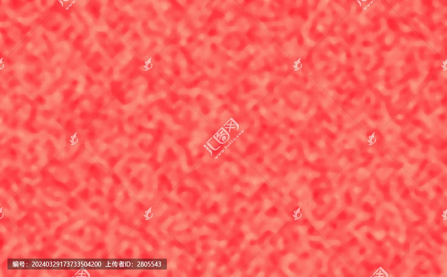 紅底暈染水彩畫(huà)