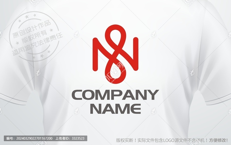 字母M设计logo