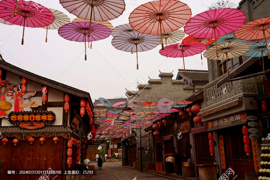 磁器口古镇街景