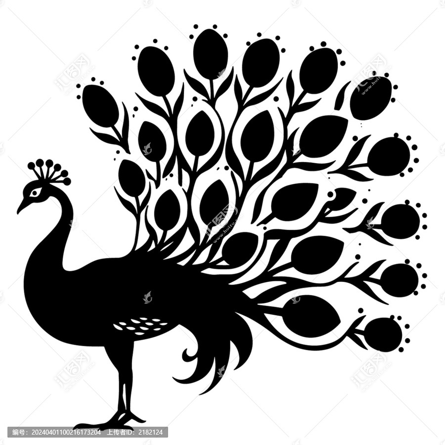 孔雀開(kāi)屏