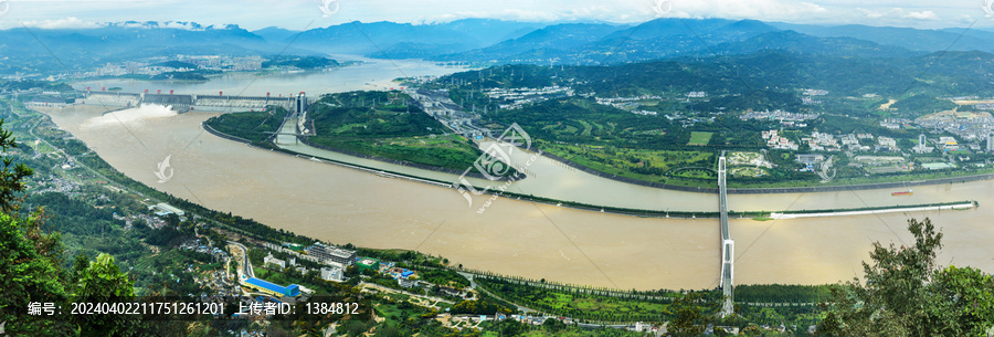 三峡工程高清全景图