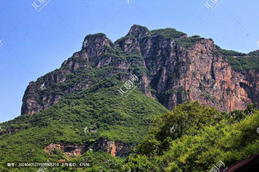 云台山南太行风景红石峡