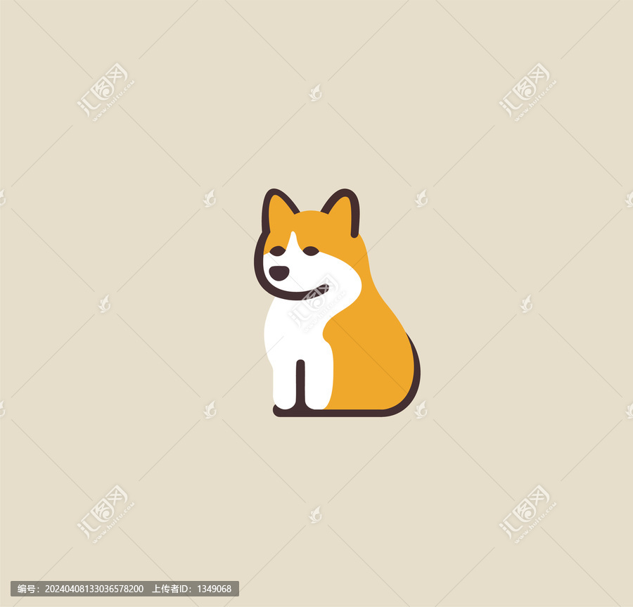 柴犬logo