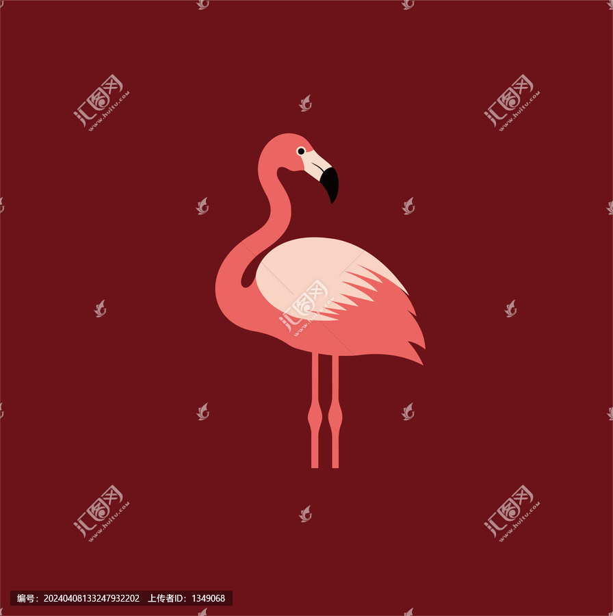 火烈鳥圖案