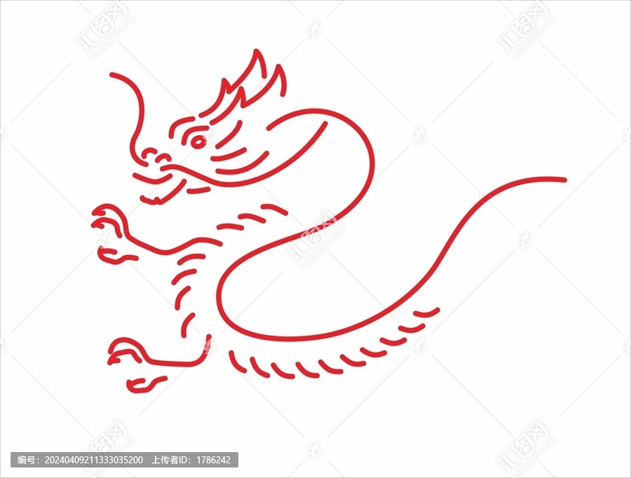 簡筆龍