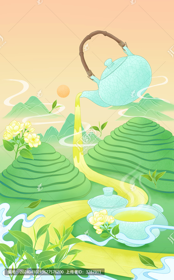 谷雨茶山