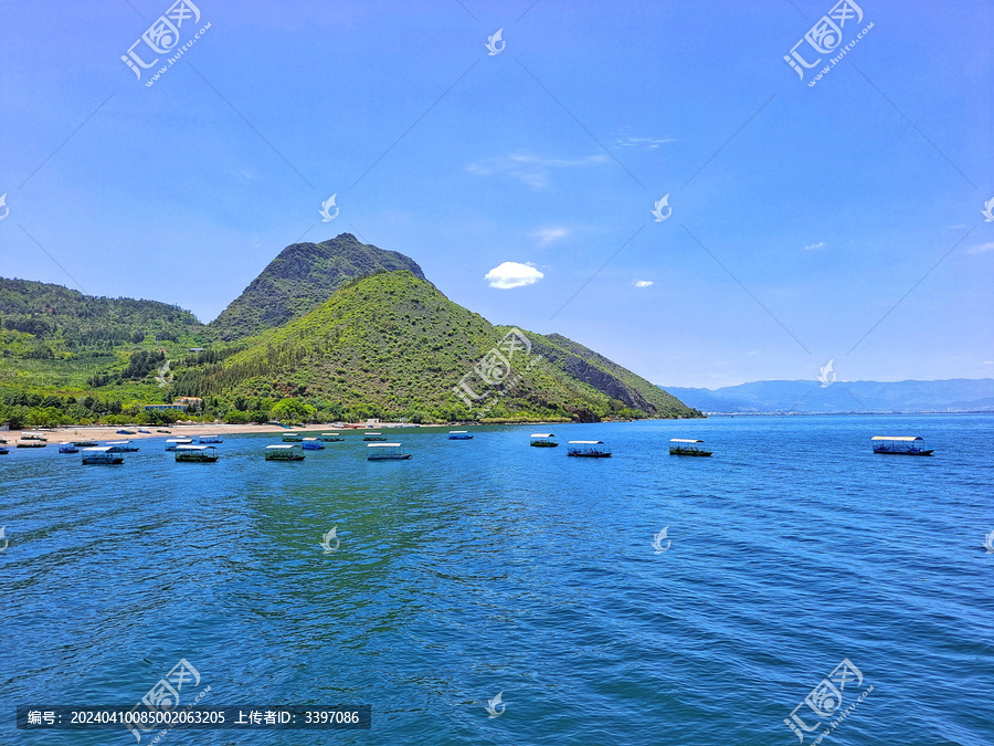 云南抚仙湖山水美景