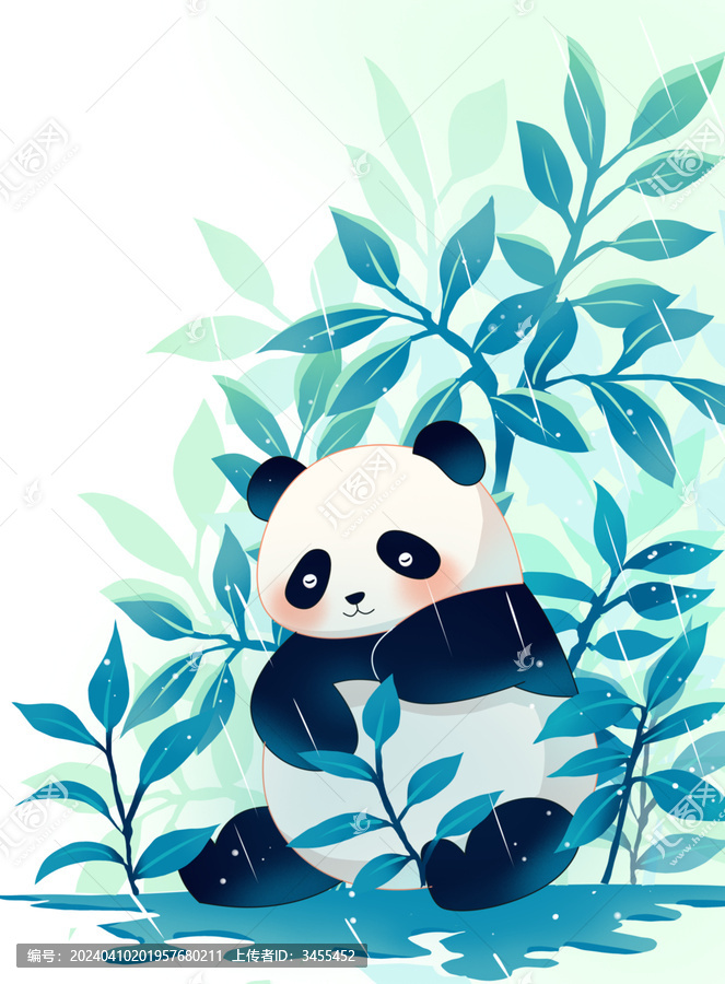 熊貓二十四節(jié)氣全套之立冬