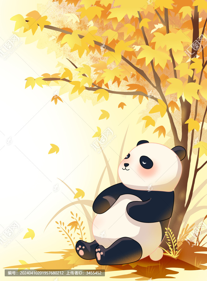 熊貓二十四節(jié)氣全套之立秋