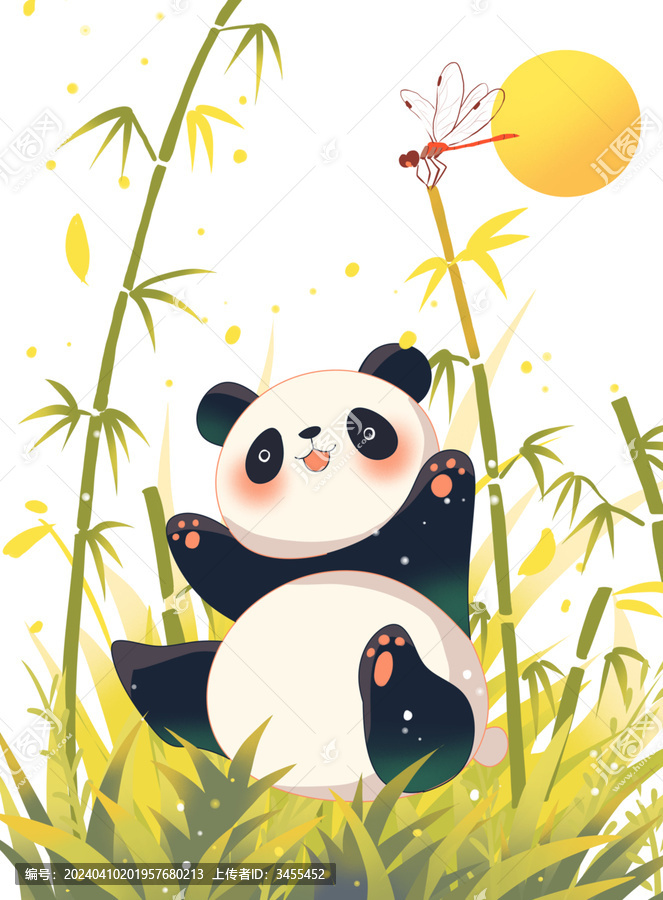 熊貓二十四節(jié)氣全套之立夏