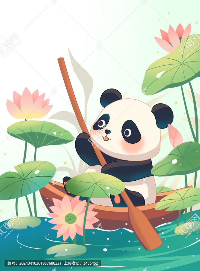 熊貓二十四節(jié)氣全套之小暑