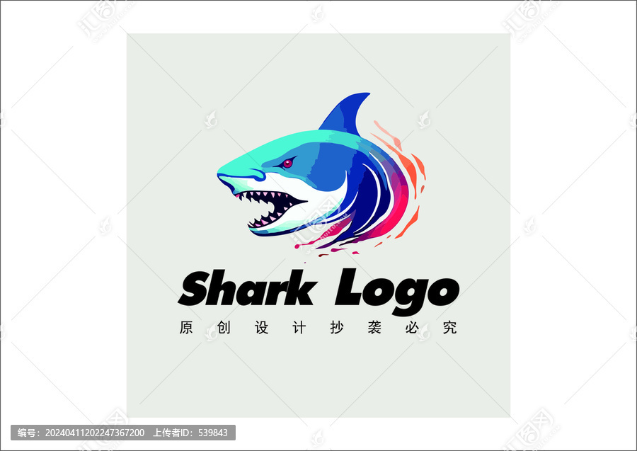 兇猛的鯊魚
