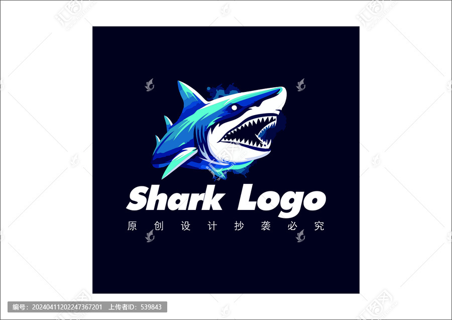 鯊魚插畫