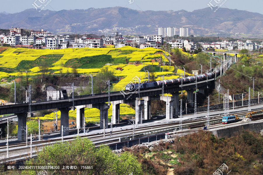 安康鐵路線遠眺