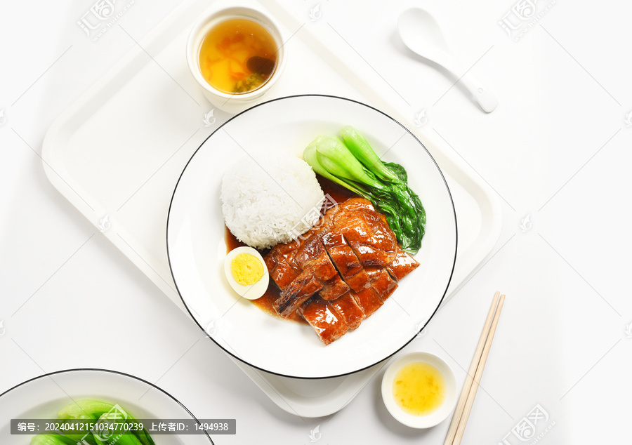 烤鸭饭烧鹅饭