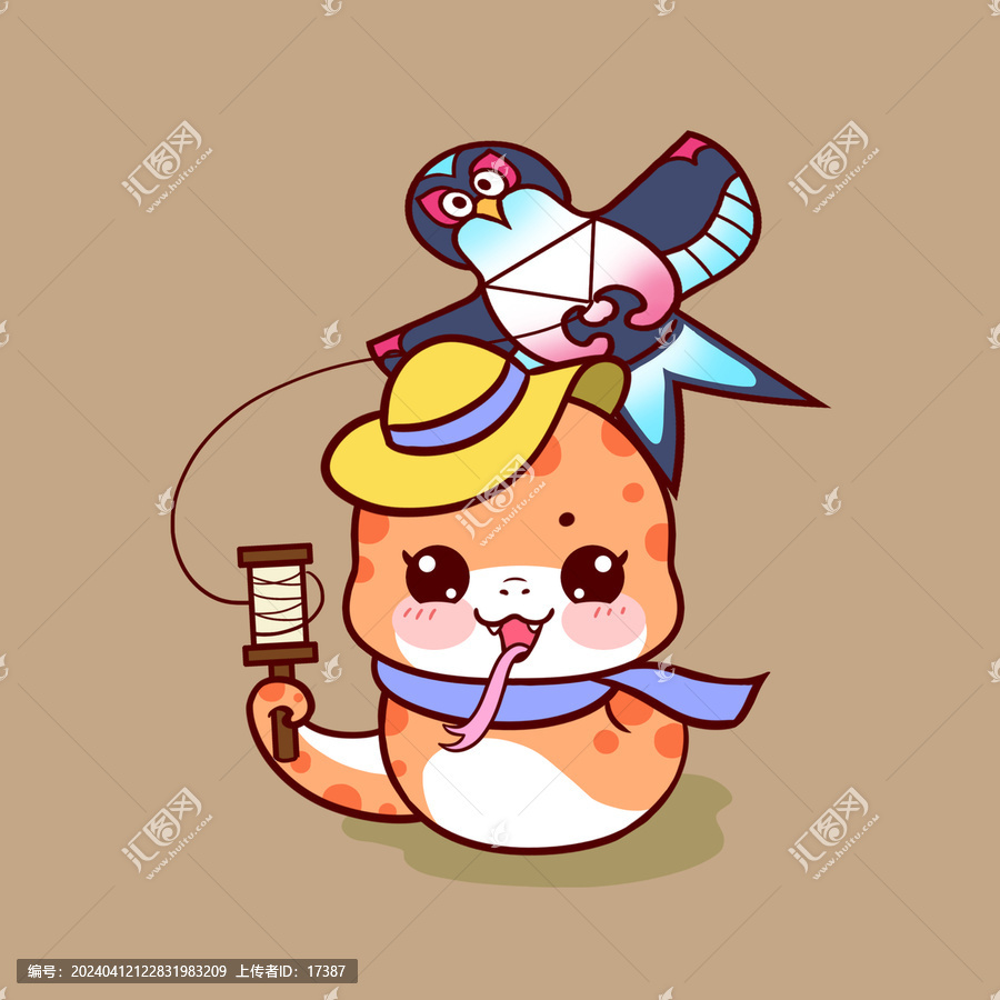 卡通蛇