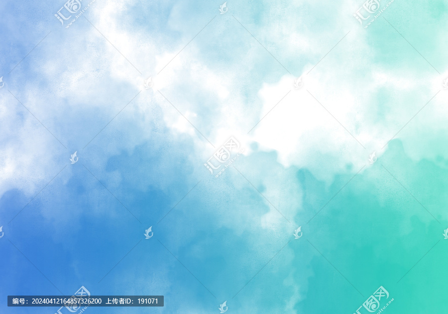 水彩暈染背景