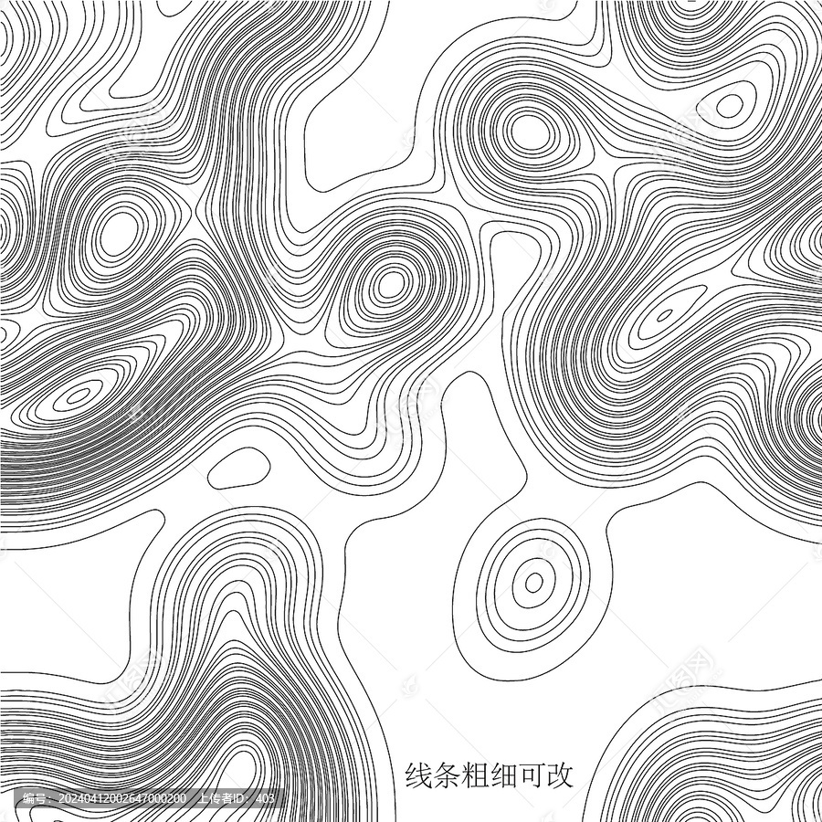 禪意藝術彎曲線條