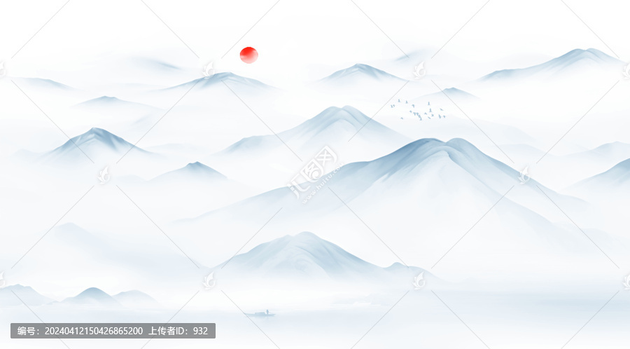 山水風景畫