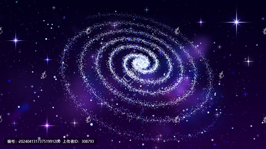 星空粒子漩渦