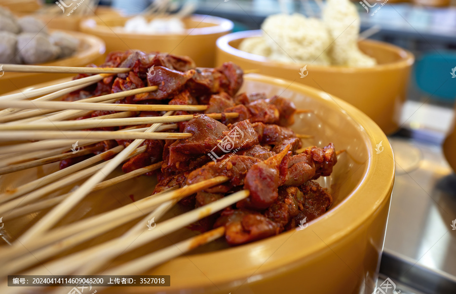 火锅配菜麻辣鸡胗