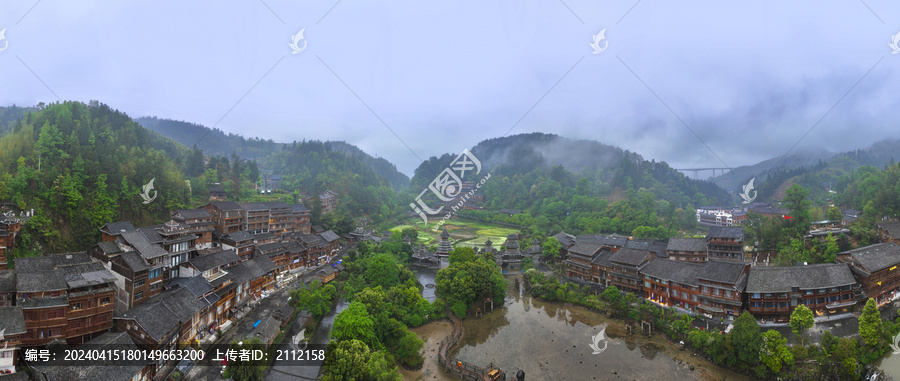 肇兴侗寨云海全景