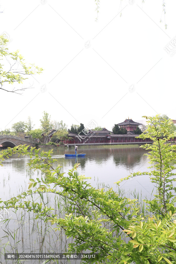 广富林郊野公园小船