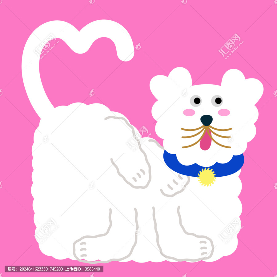 愛心小狗