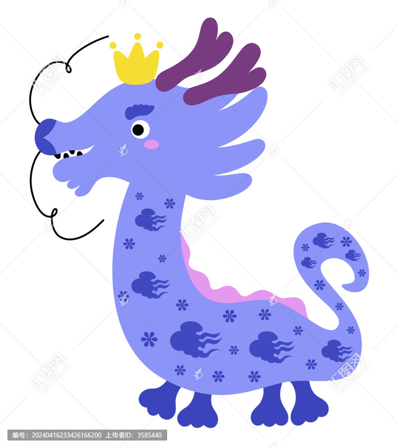 龍年系列插畫