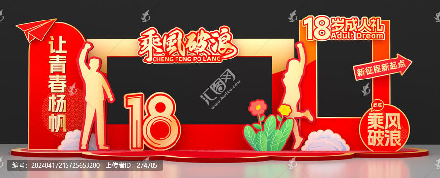 成人禮打卡