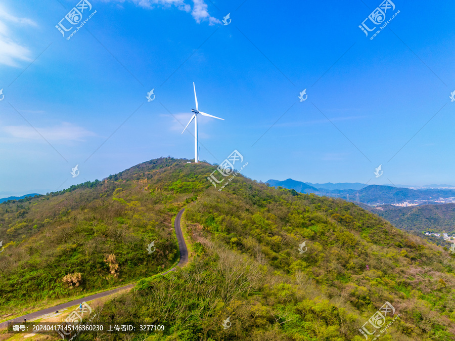 宁波北仑总台山风车