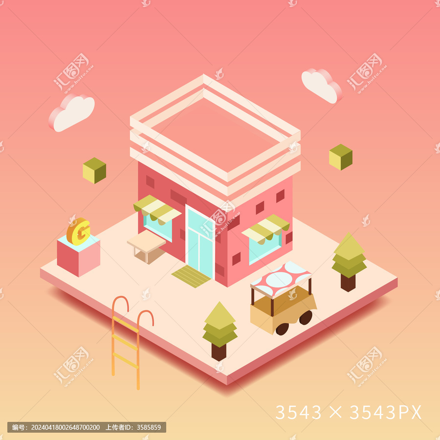 場景插畫