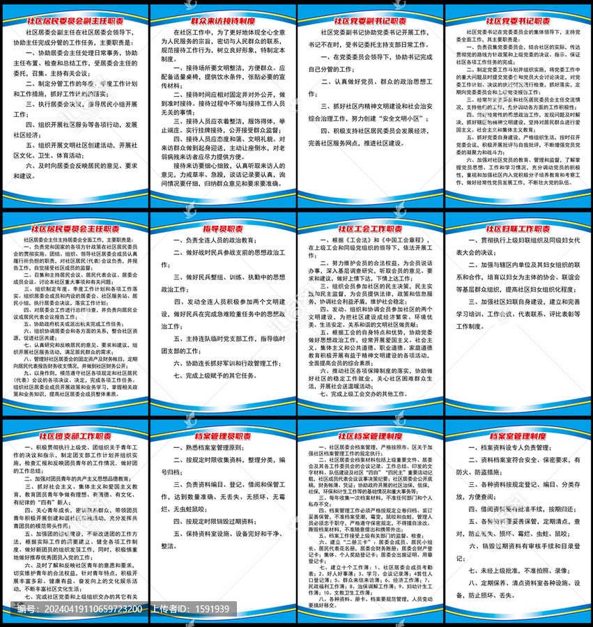 社區(qū)全套制度