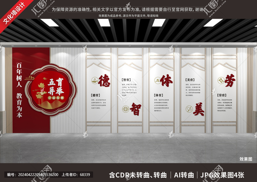 德智體美勞文化墻