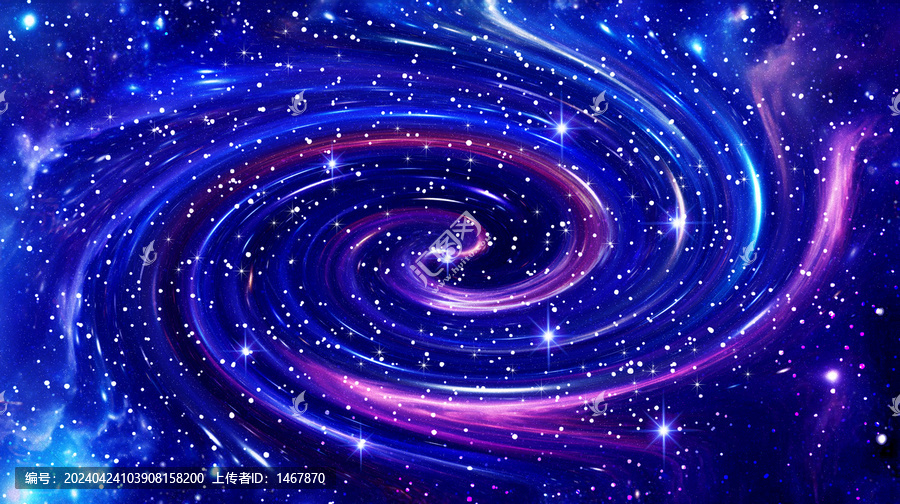 旋渦星空背景墻