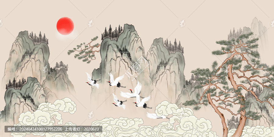 傳統(tǒng)山水畫(huà)