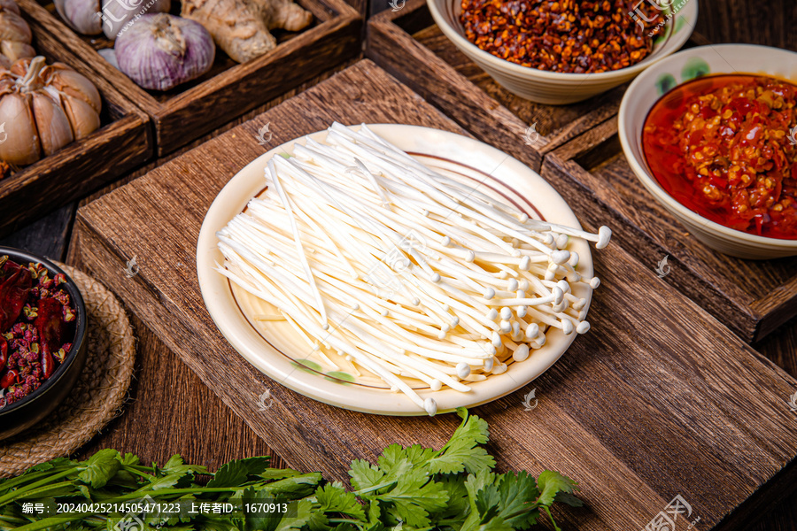 冒菜食材金針菇