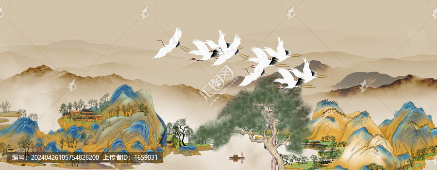 高端山水畫