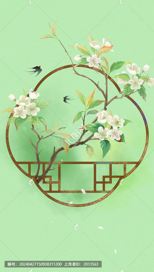 古風(fēng)梨花