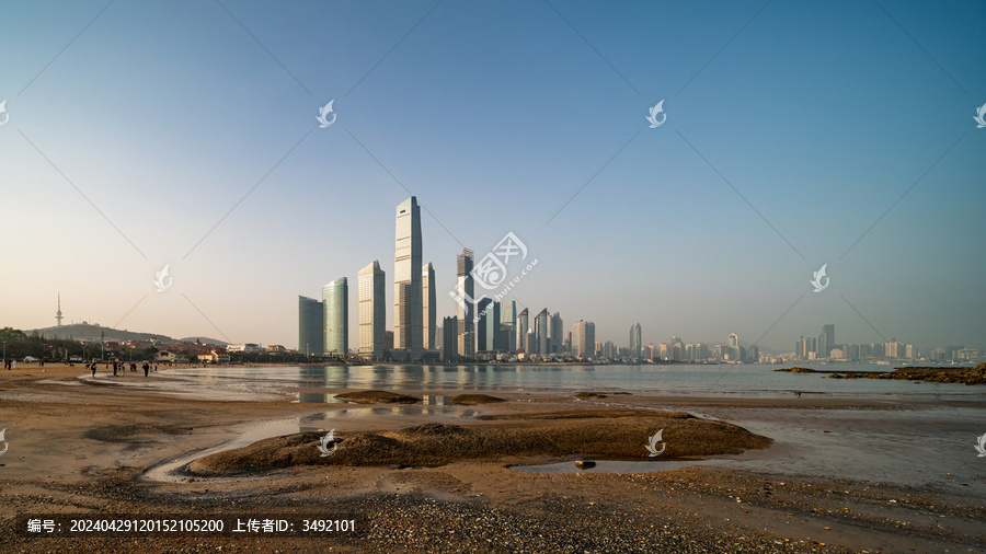 青島三浴外街景