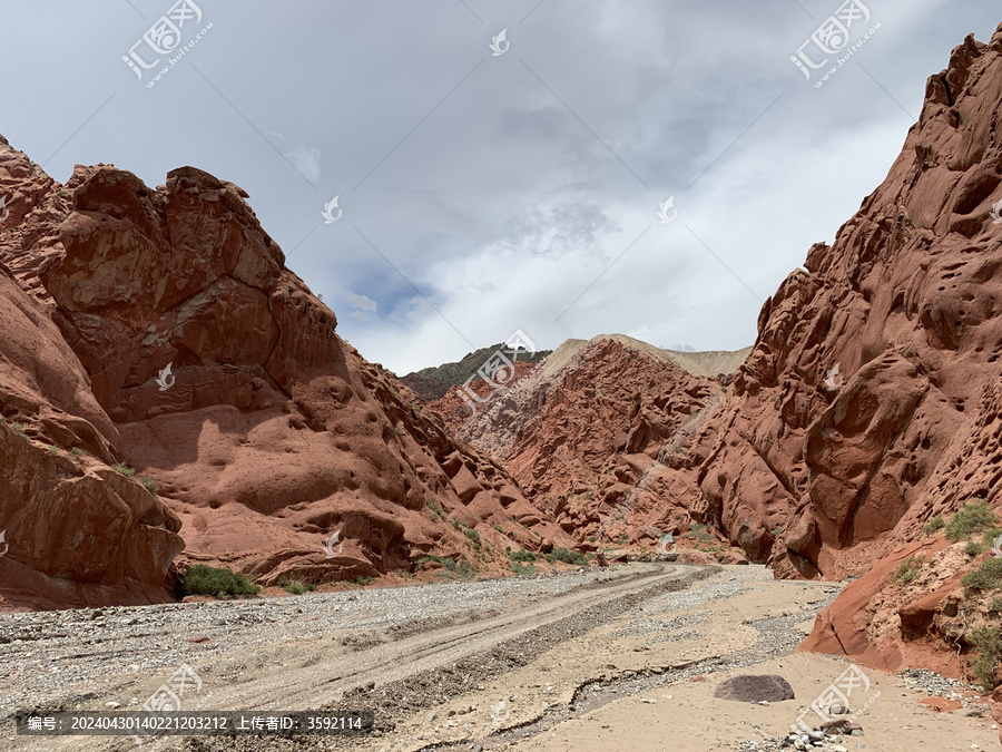新疆帕米尔高原红山谷