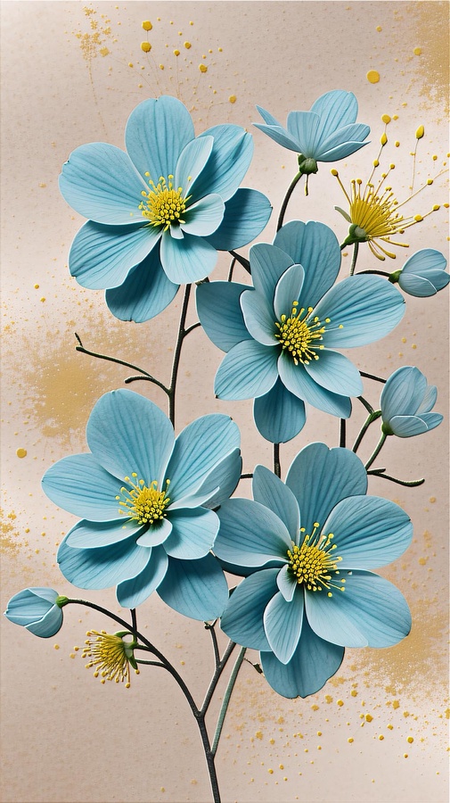 花朵裝飾畫(huà)