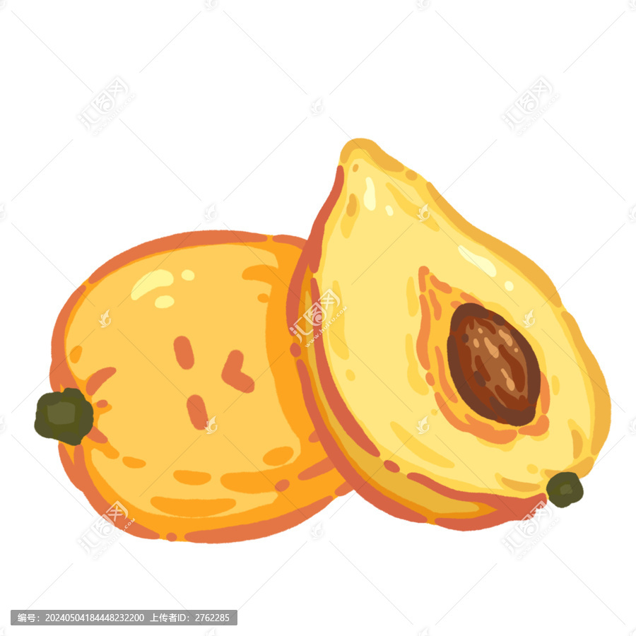 Q版水果蛋黃果