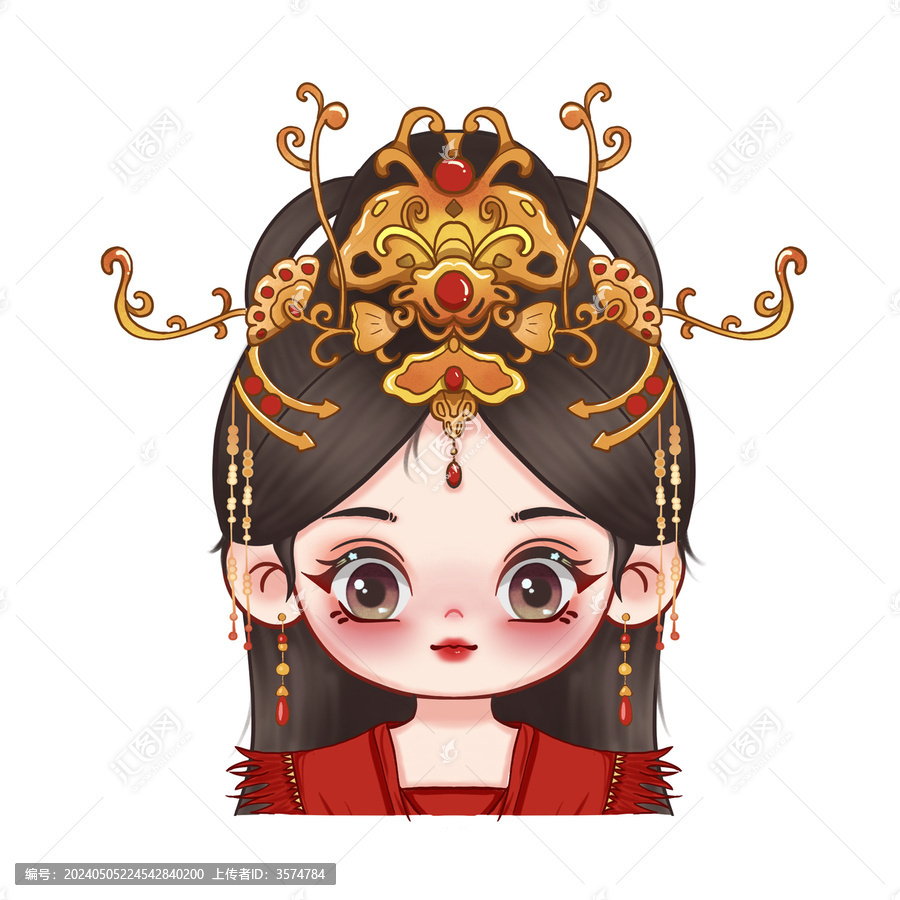 古風(fēng)Q版人物頭像